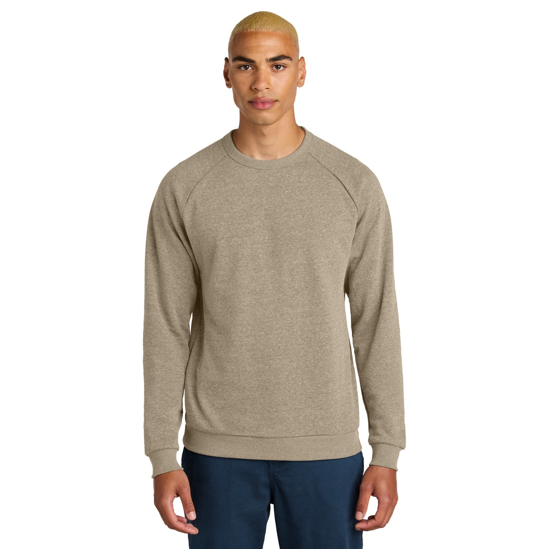District-District® Perfect Tri® Fleece Crewneck Sweatshirt DT1304-MedTech-3